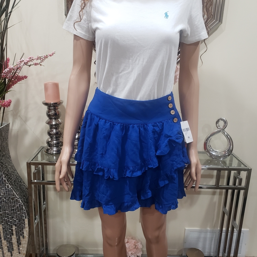 Forever 21 Ruffle Tiered Skirt- Size XS